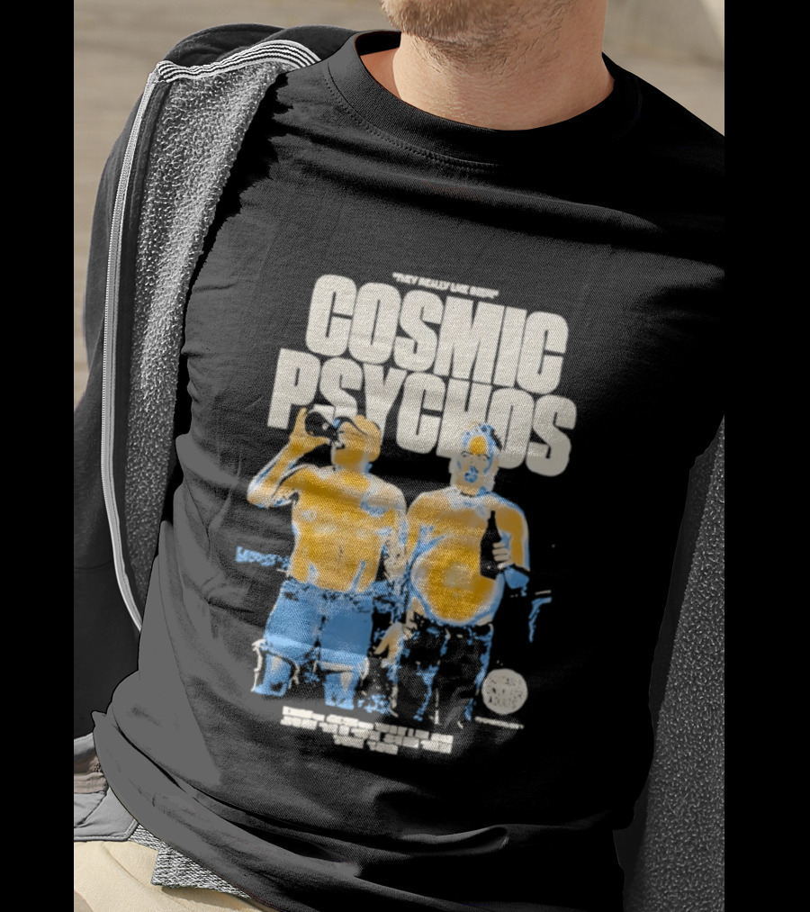 Cosmic Psychos I Really Like Beer Tour 2013 Australia T-Shirt