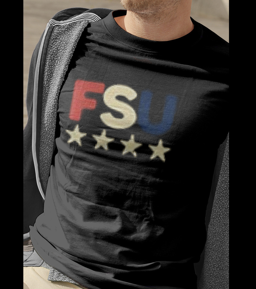 Florida State Seminoles Americana Eagle FSU Stars T-Shirt