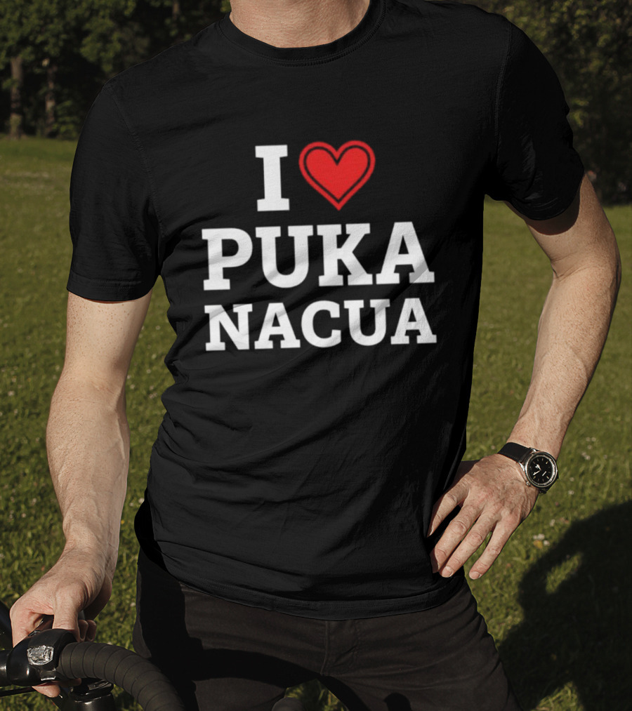 I Love Puka Nacua Enthusiast Supporters Fan Favorite T-Shirt