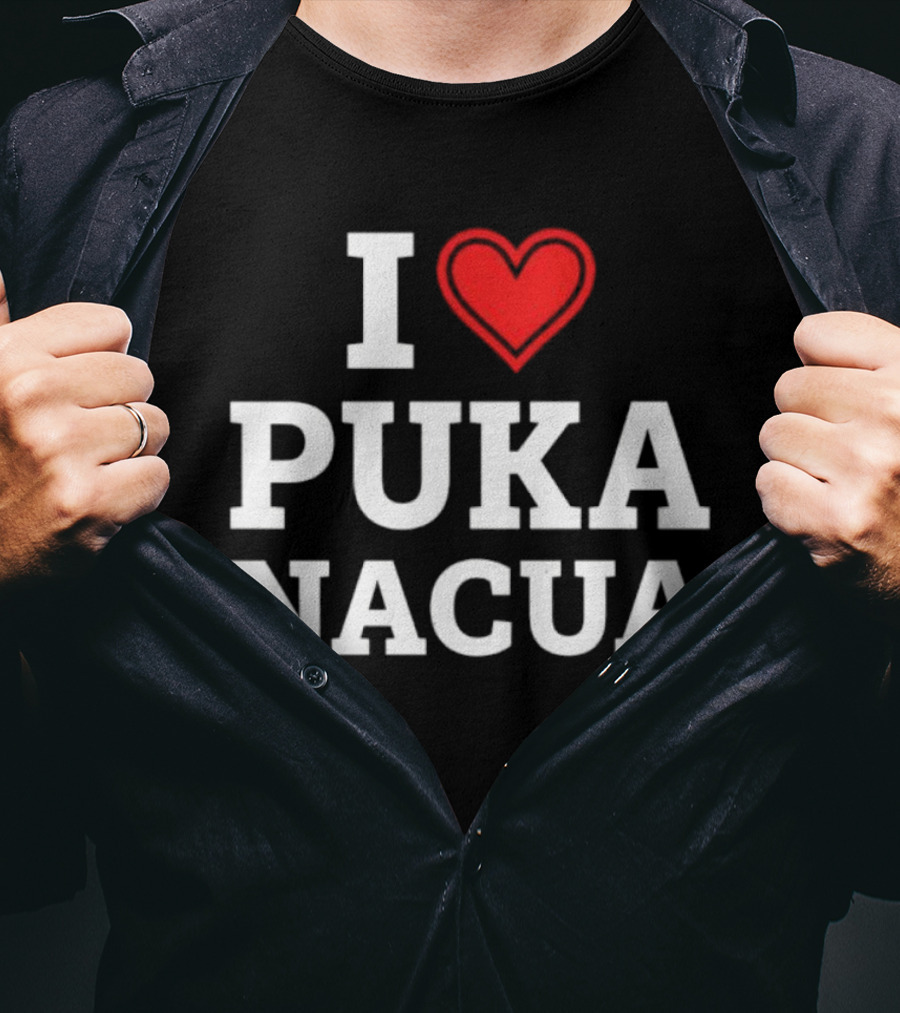 I Love Puka Nacua Enthusiast Supporters Fan Favorite T-Shirt