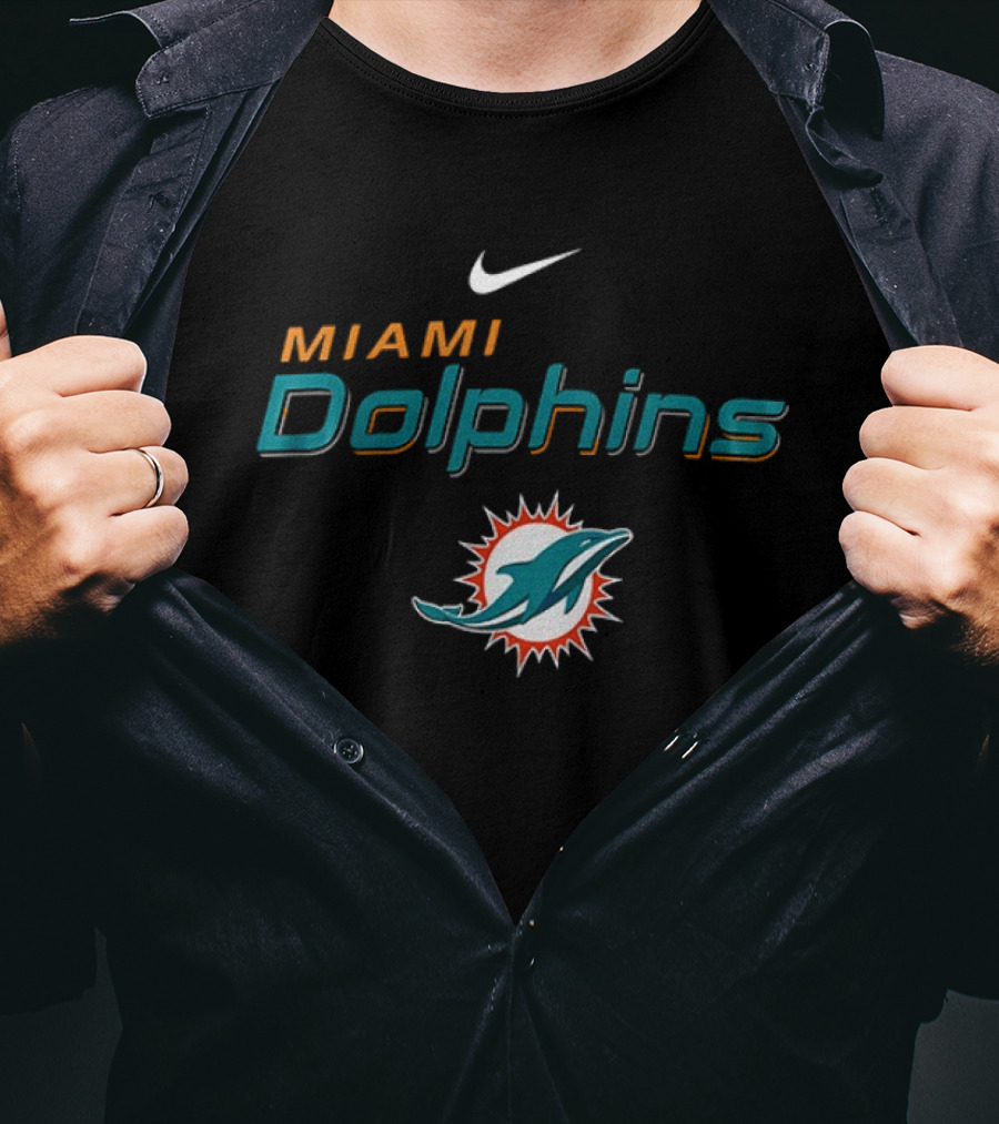 Miami Dolphins Nike Sportswear Official Team Pride Since 1966 T-Shirt