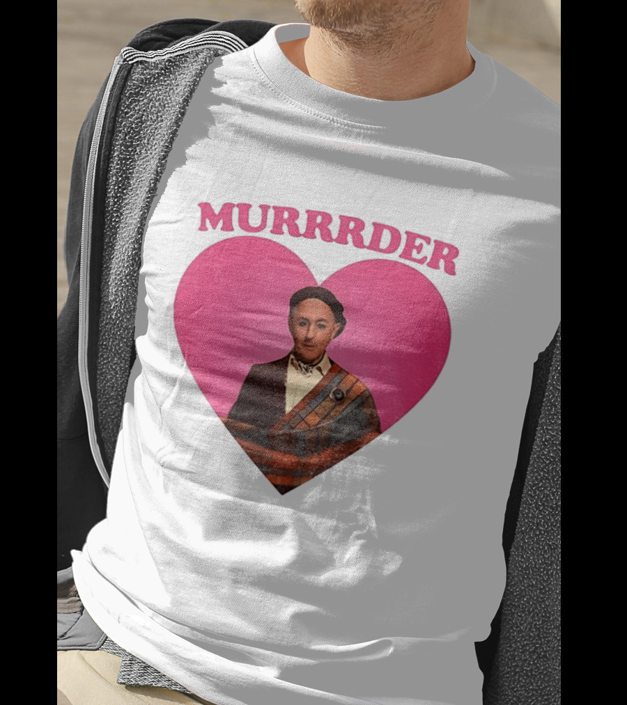 Alan Cumming Murrrder Heart Pink Love The Traitors TV Show T-Shirt