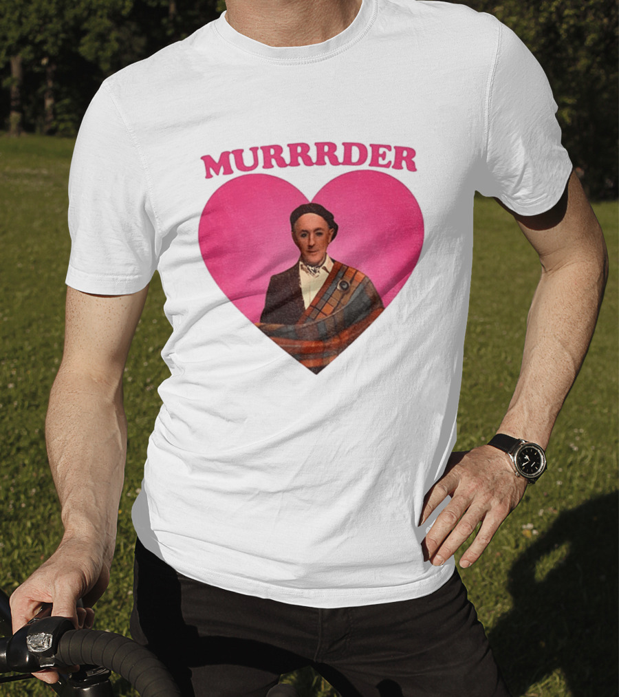 Alan Cumming Murrrder Heart Pink Love The Traitors TV Show T-Shirt
