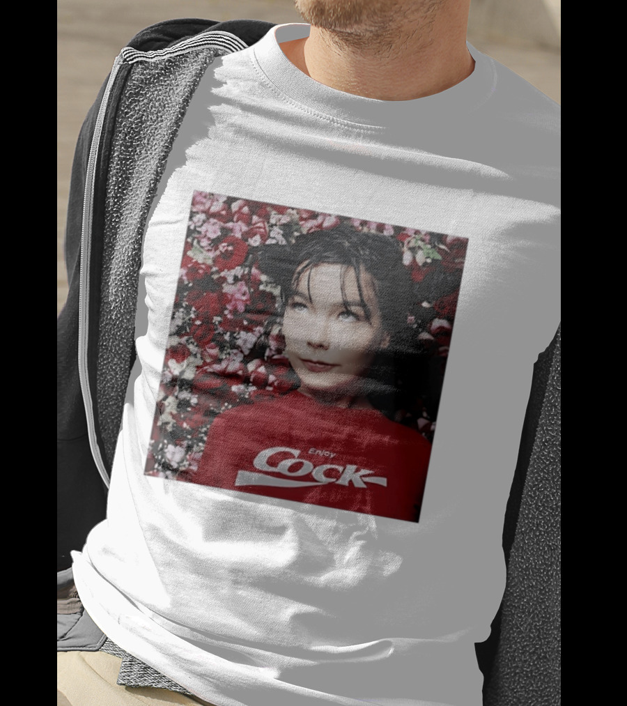 Bjork Enjoy Cock Vintage Inspired 2023 Floral T-Shirt