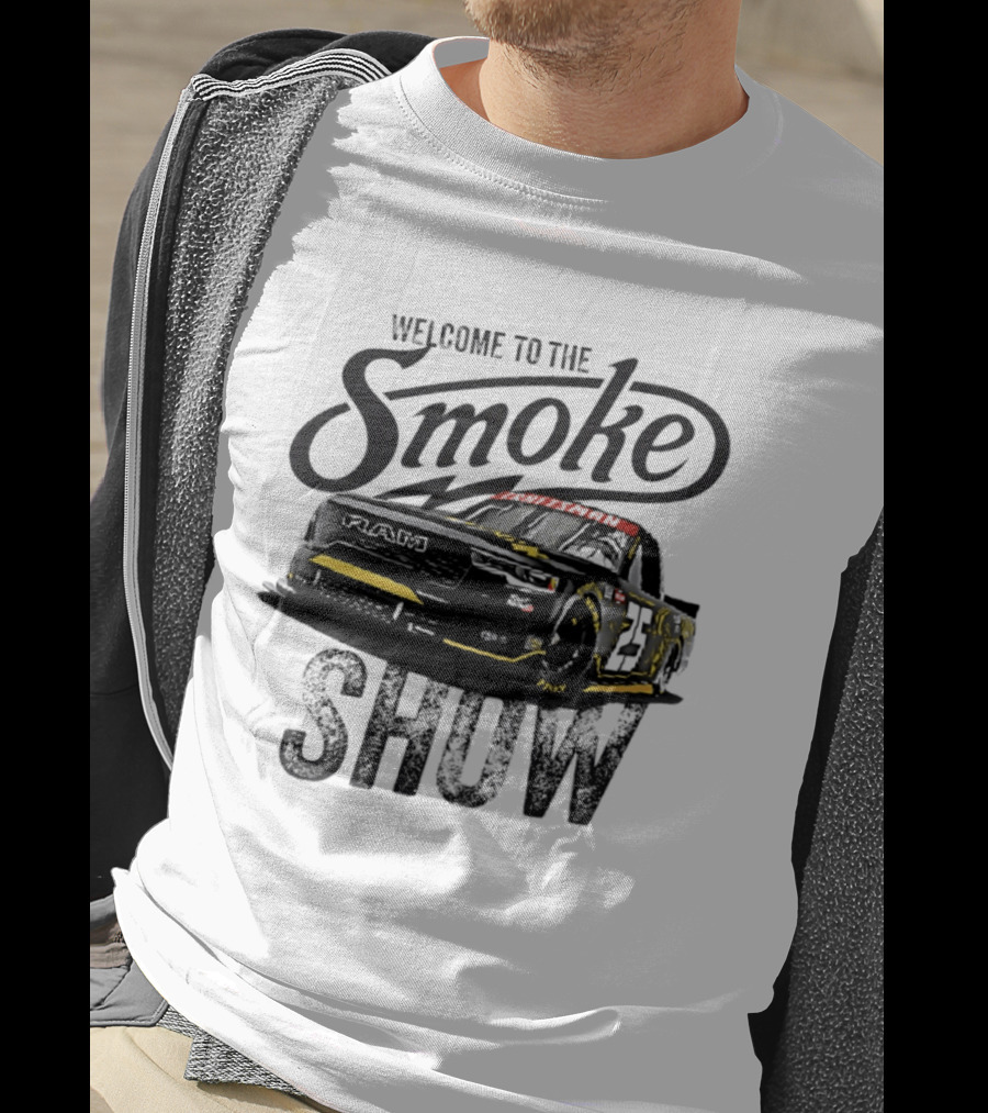 Welcome To The Smoke Show Tony Stewart Racing Truck T-Shirt