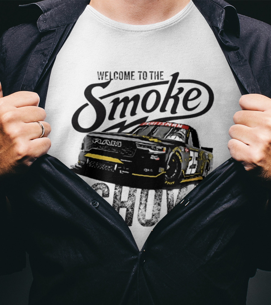 Welcome To The Smoke Show Tony Stewart Racing Truck T-Shirt