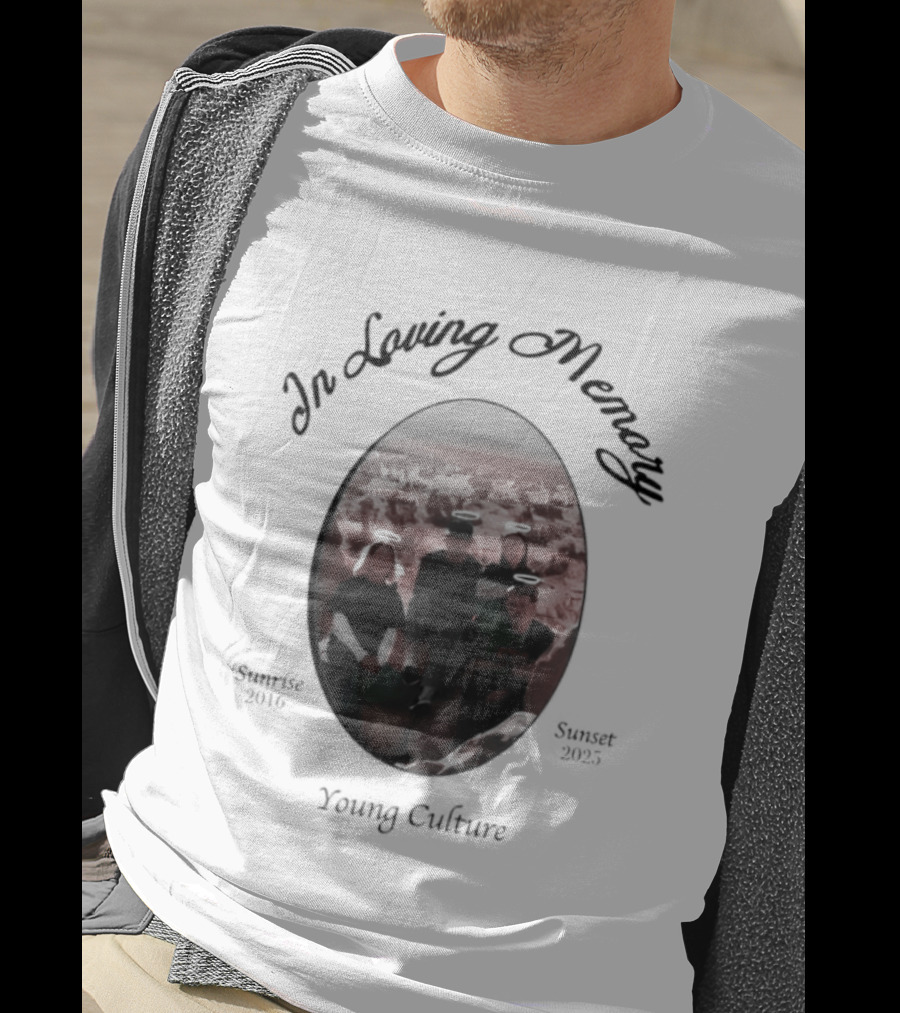 In Loving Memory Young Culture Memorial 1995 2018 T-Shirt