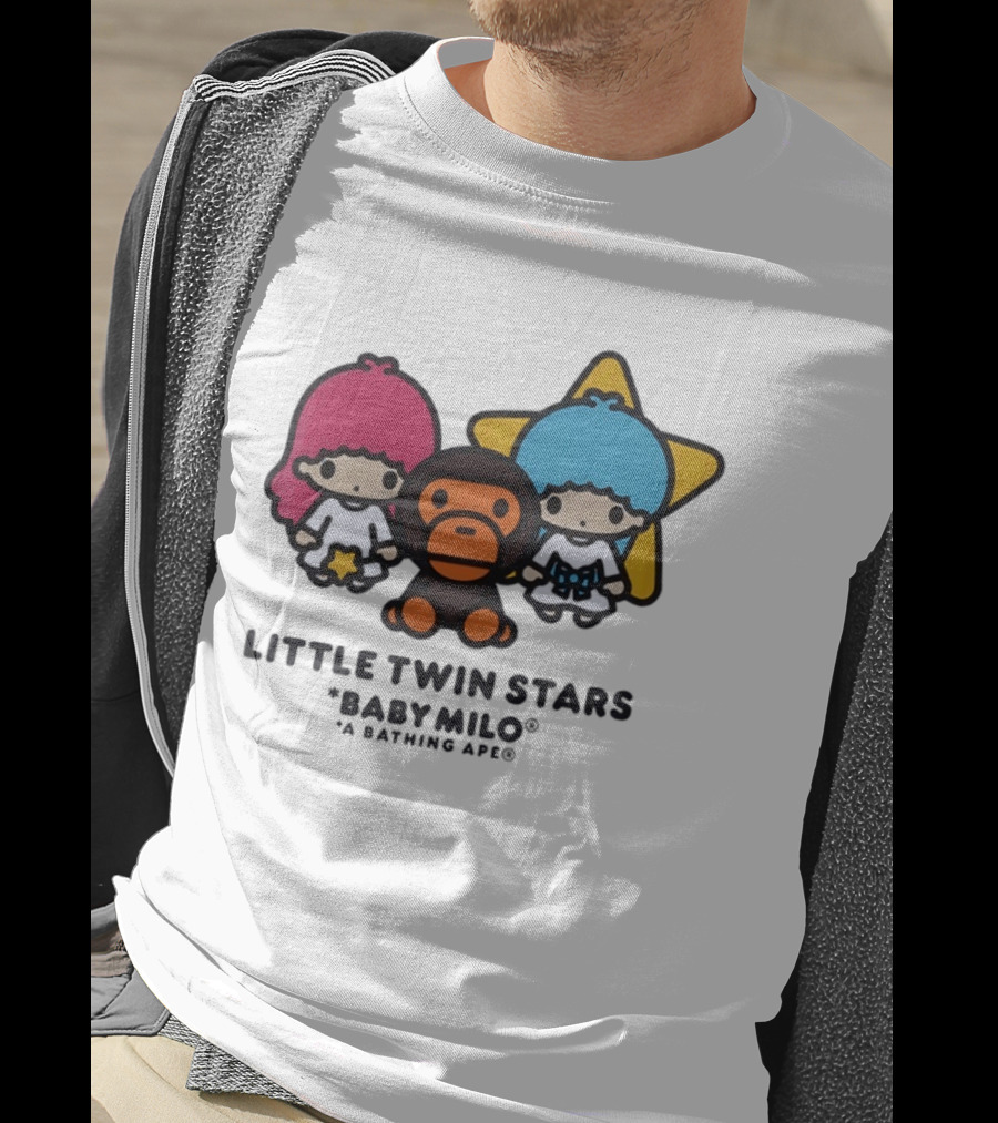 Little Twin Stars Baby Milo A Bathing Ape Collaboration T-Shirt
