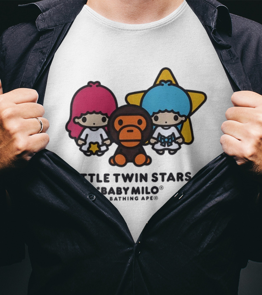 Little Twin Stars Baby Milo A Bathing Ape Collaboration T-Shirt