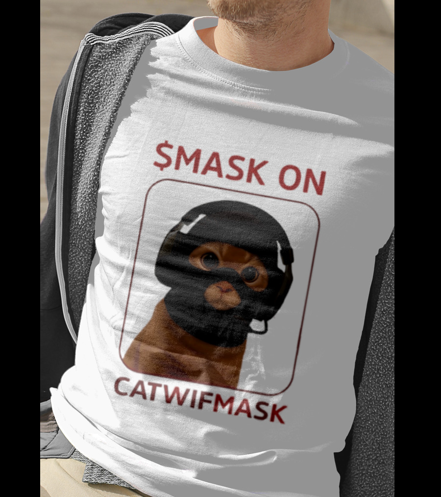 $Mask On Catwifmask T-Shirt