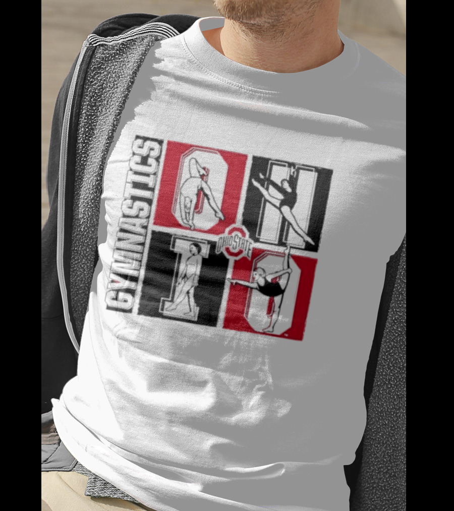 Ohio State Buckeyes Gymnastics OHIO Athlete T-Shirt