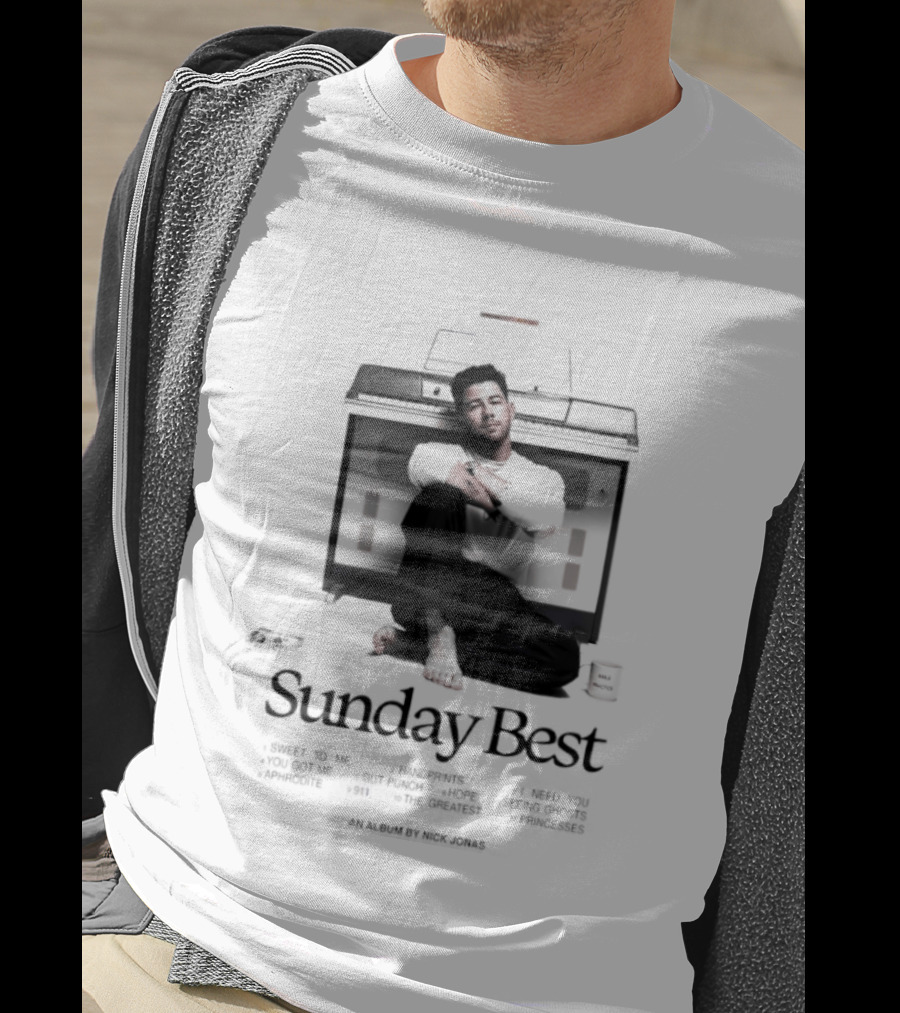 Sunday Best Nick Jonas Tracklist T-Shirt
