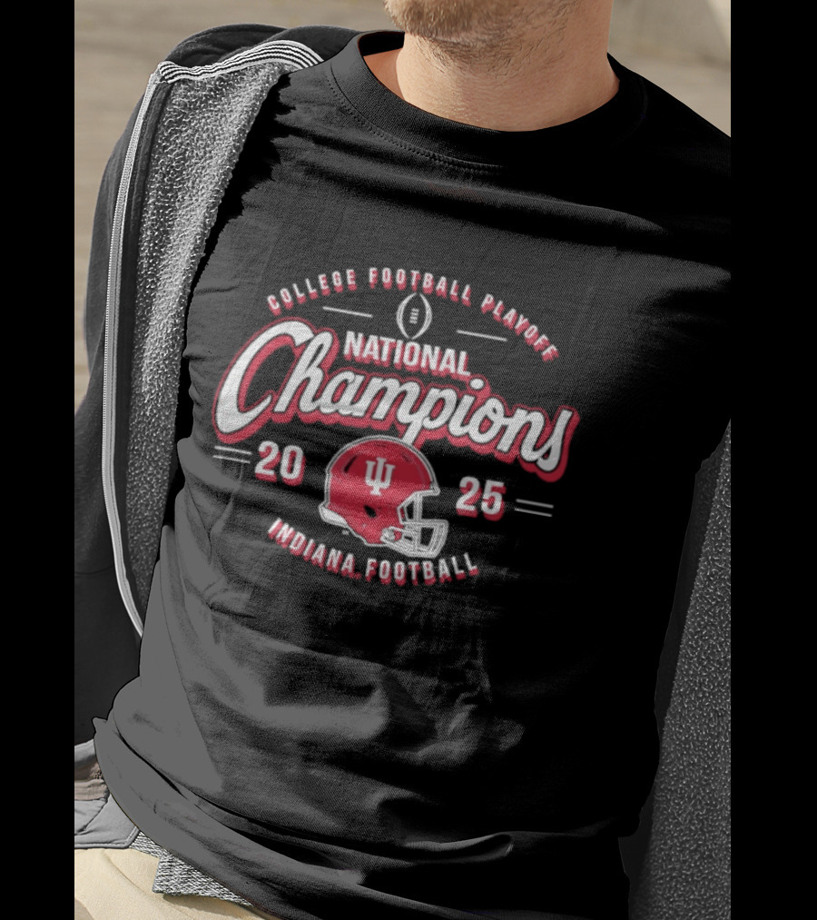 Indiana Hoosiers National Champions 2025 College Football Playoff Indiana Football T-Shirt