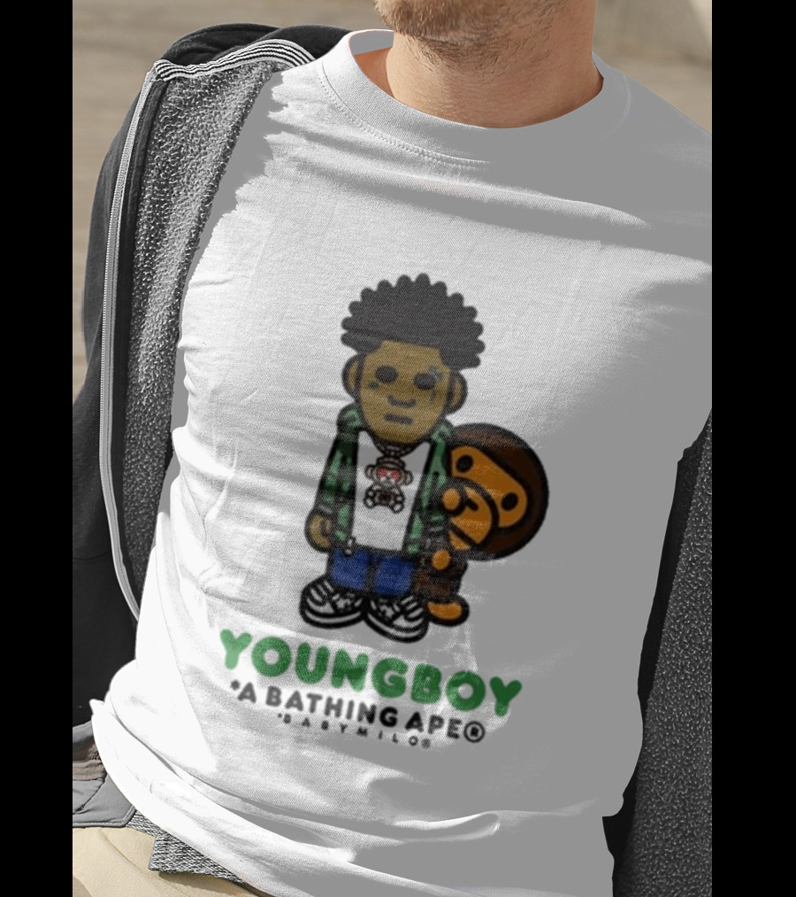 Youngboy A Bathing Ape Baby Milo T-Shirt