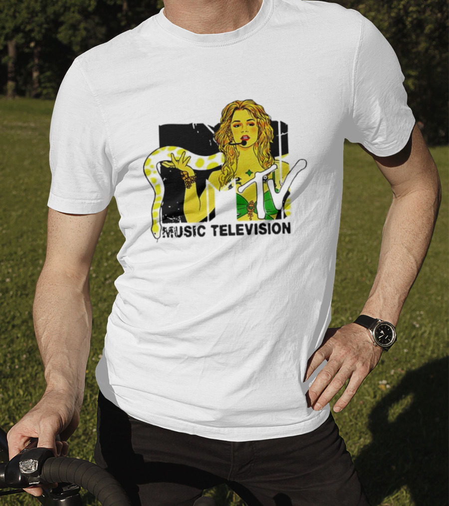 Britney Spears MTV Music Television Snake T-Shirt