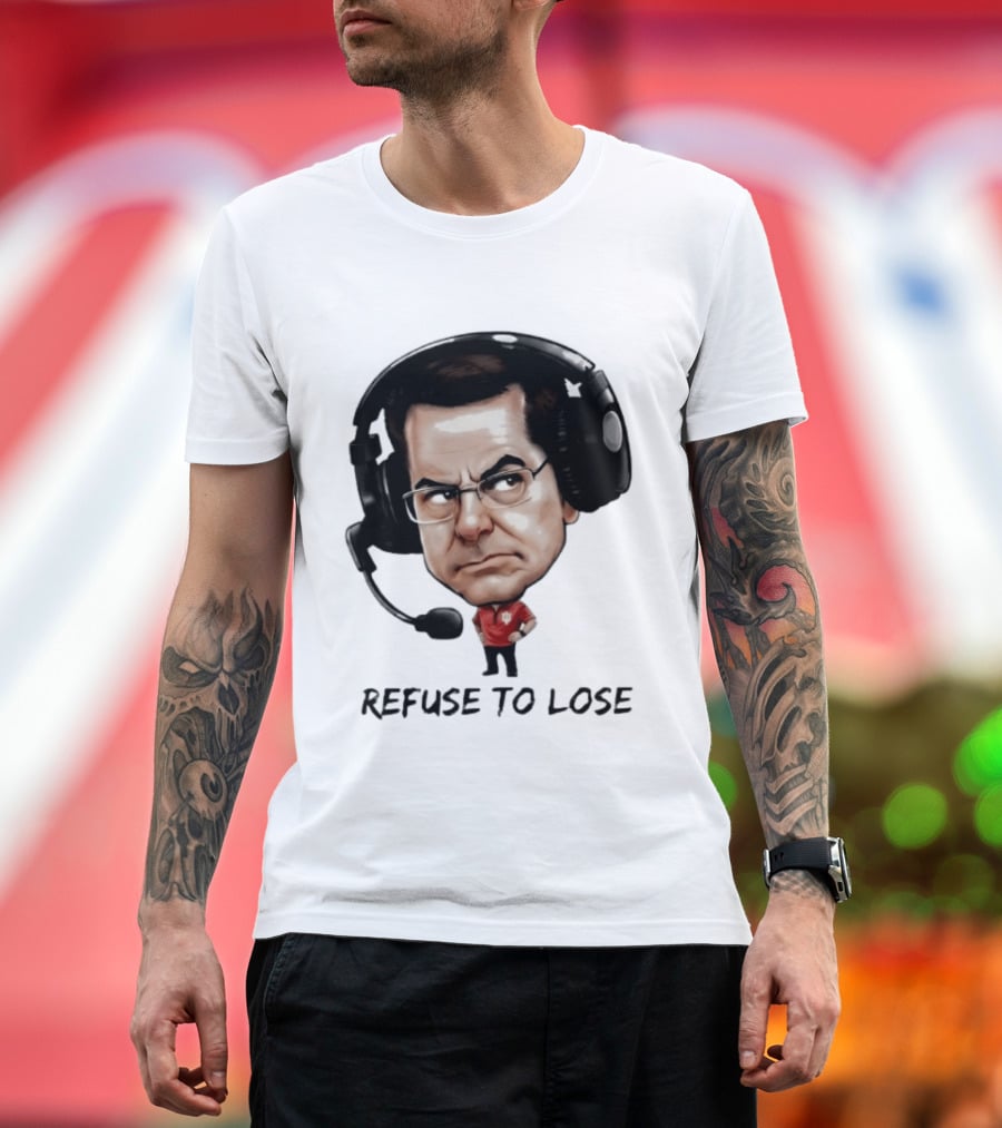 Curt Cignetti Refuse To Lose Indiana Football Coach Headset T-Shirt
