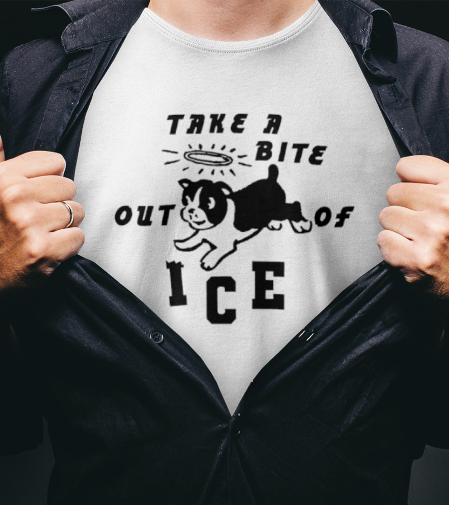 Take A Bite Out Of Ice Dog T-Shirt
