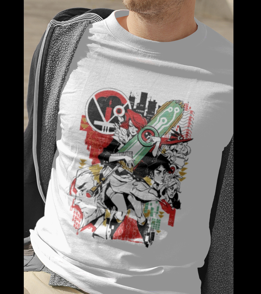 Transistor 10th Anniversary Red And Jaunt Feature T-Shirt