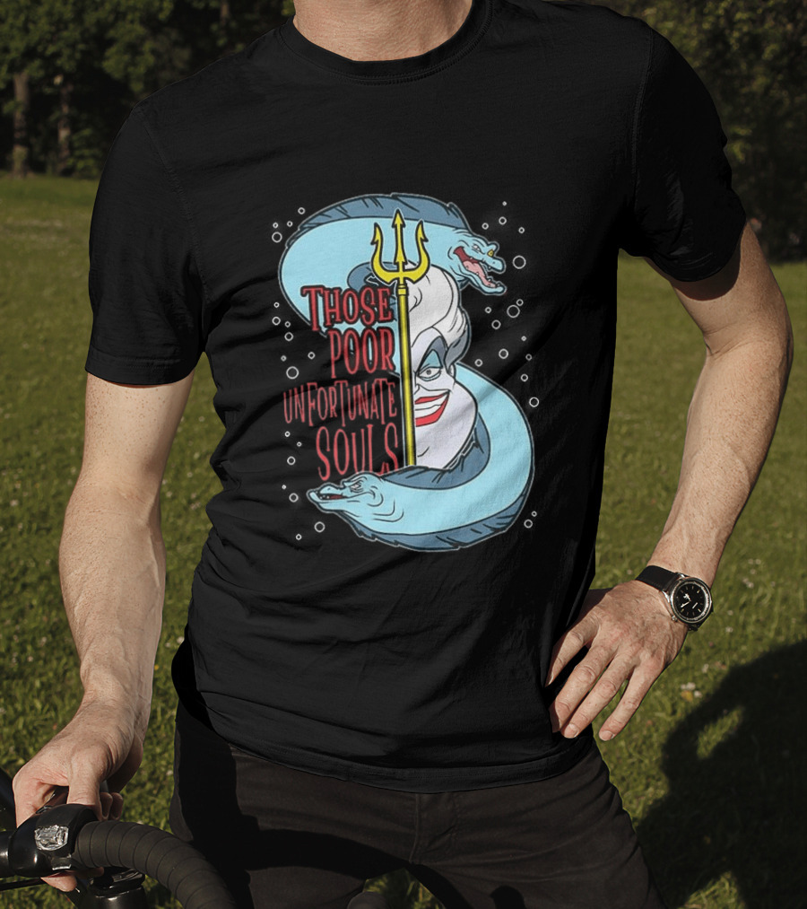Those Poor Unfortunate Souls Sea Witch The Little Mermaid 1989 T-Shirt