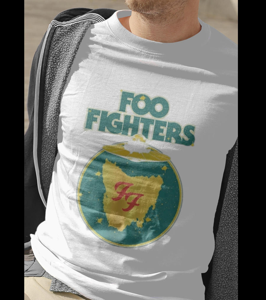 Foo Fighters Australia Tasmania 2026 Utas Stadium January 24 UFO Australia T-Shirt