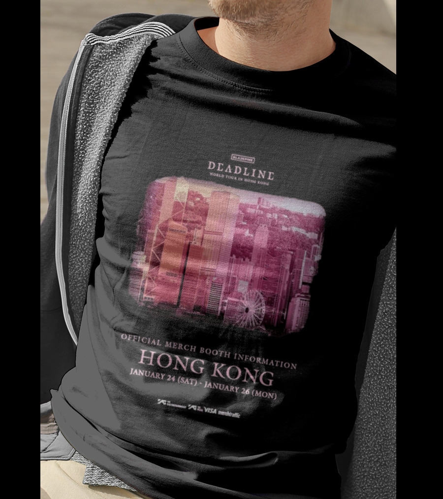 BLACKPINK World Tour Pop Up Store Hong Kong January 24 26 2026 T-Shirt