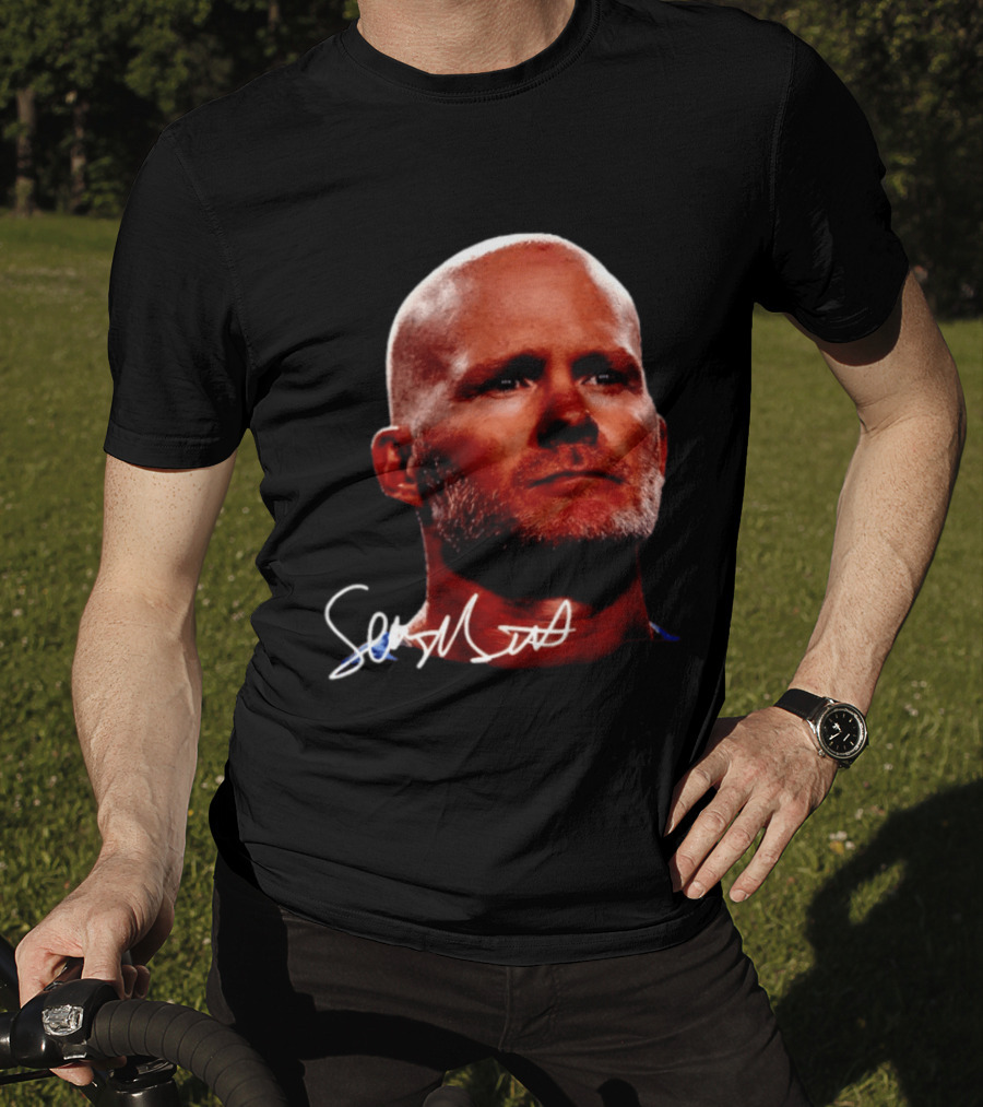 Sean McDermott Oversized Heavyweight Face Signature T-Shirt