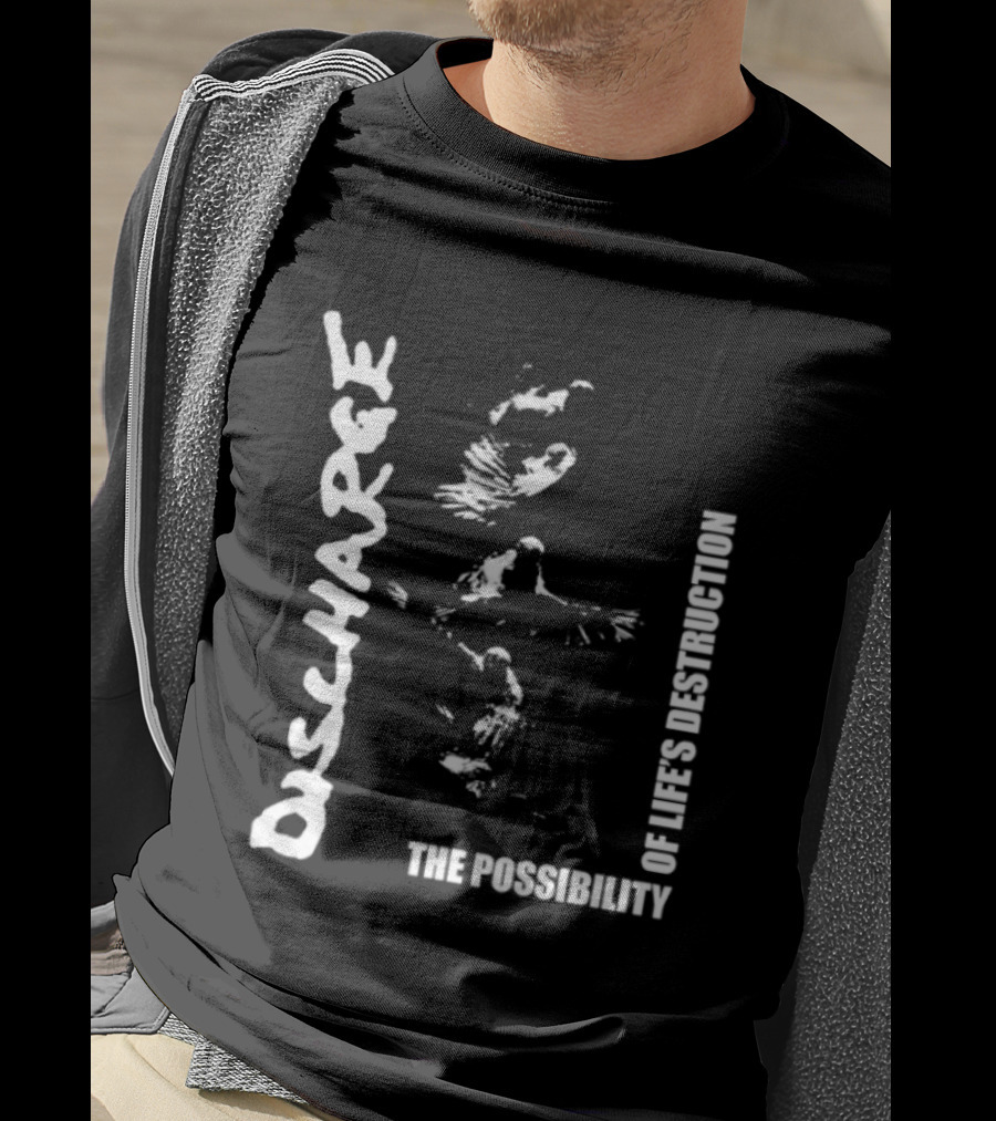 Discharge The Possibility Of Life's Destruction Face Fragmentation T-Shirt