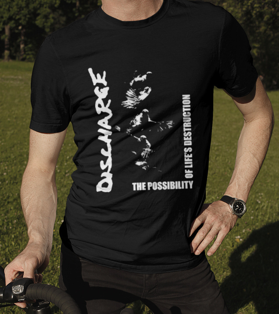 Discharge The Possibility Of Life's Destruction Face Fragmentation T-Shirt