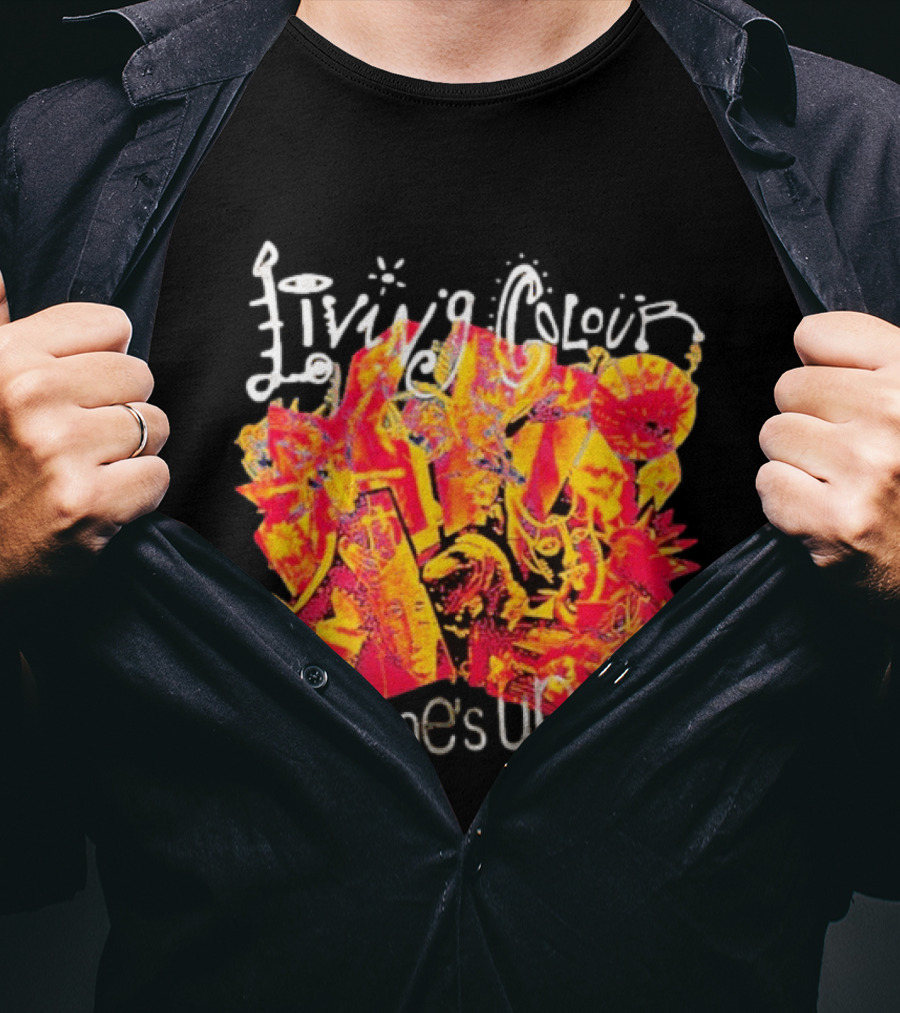 Living Colour Time's Up Vibrant Energy Duotone T-Shirt