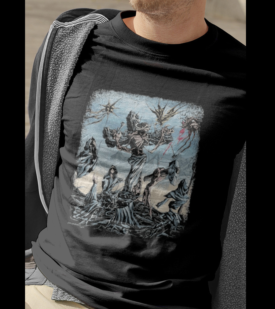 Edge Of Sanity Jesus Cries Album Cover T-Shirt