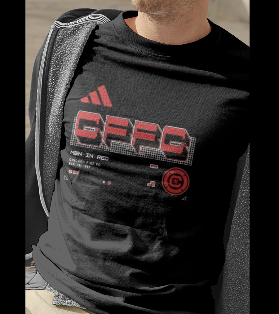 CFFC Men In Red Chicago Fire Mbekezeli Mbokazi T-Shirt