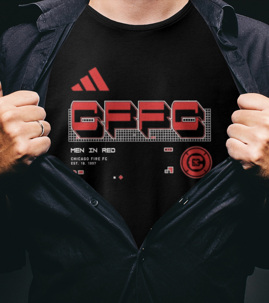 CFFC Men In Red Chicago Fire Mbekezeli Mbokazi T-Shirt