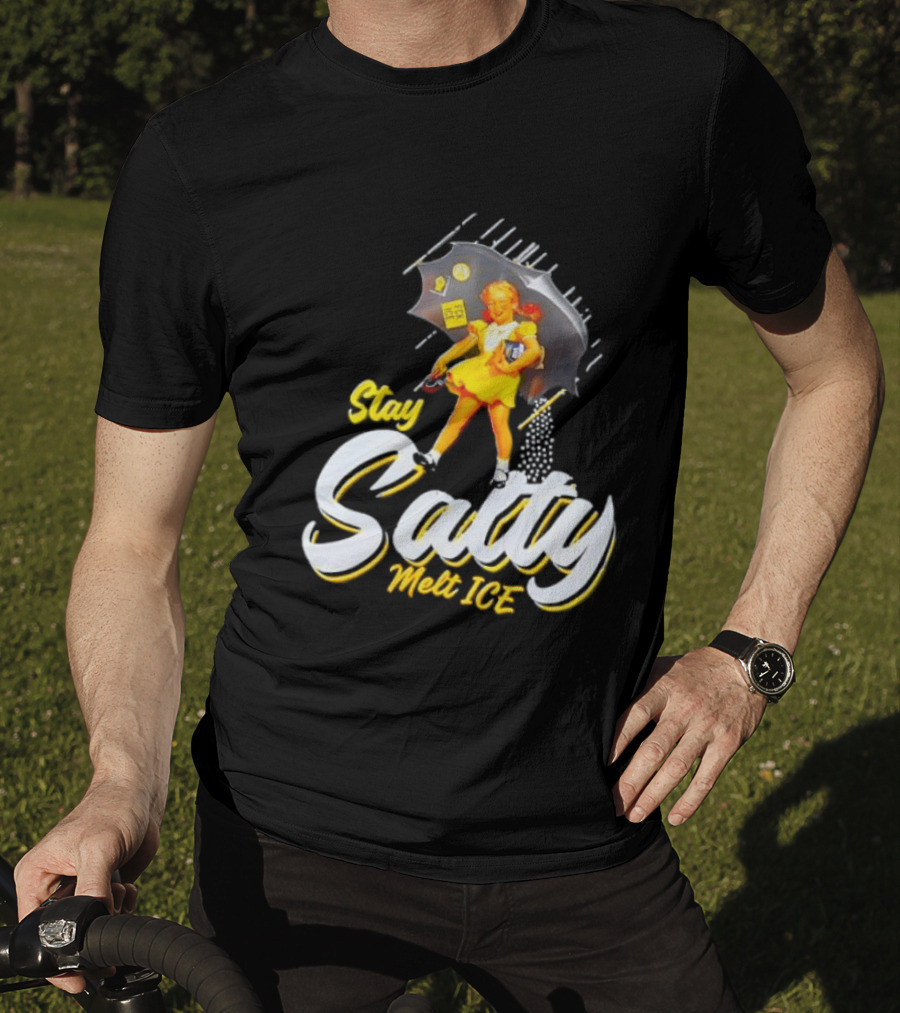Stay Salty Melt Ice Umbrella Girl T-Shirt