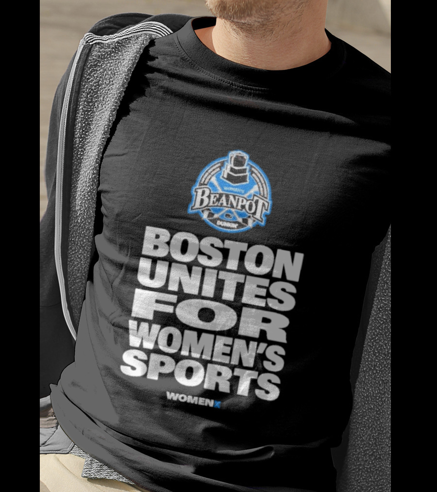 Beanpot Boston Unites For Women's Sports Dunkin T-Shirt