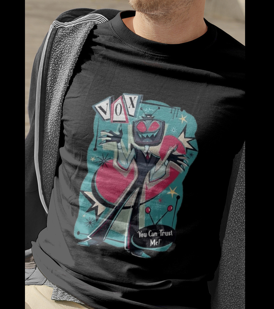 Vox You Can Trust Me Retro Animation T-Shirt