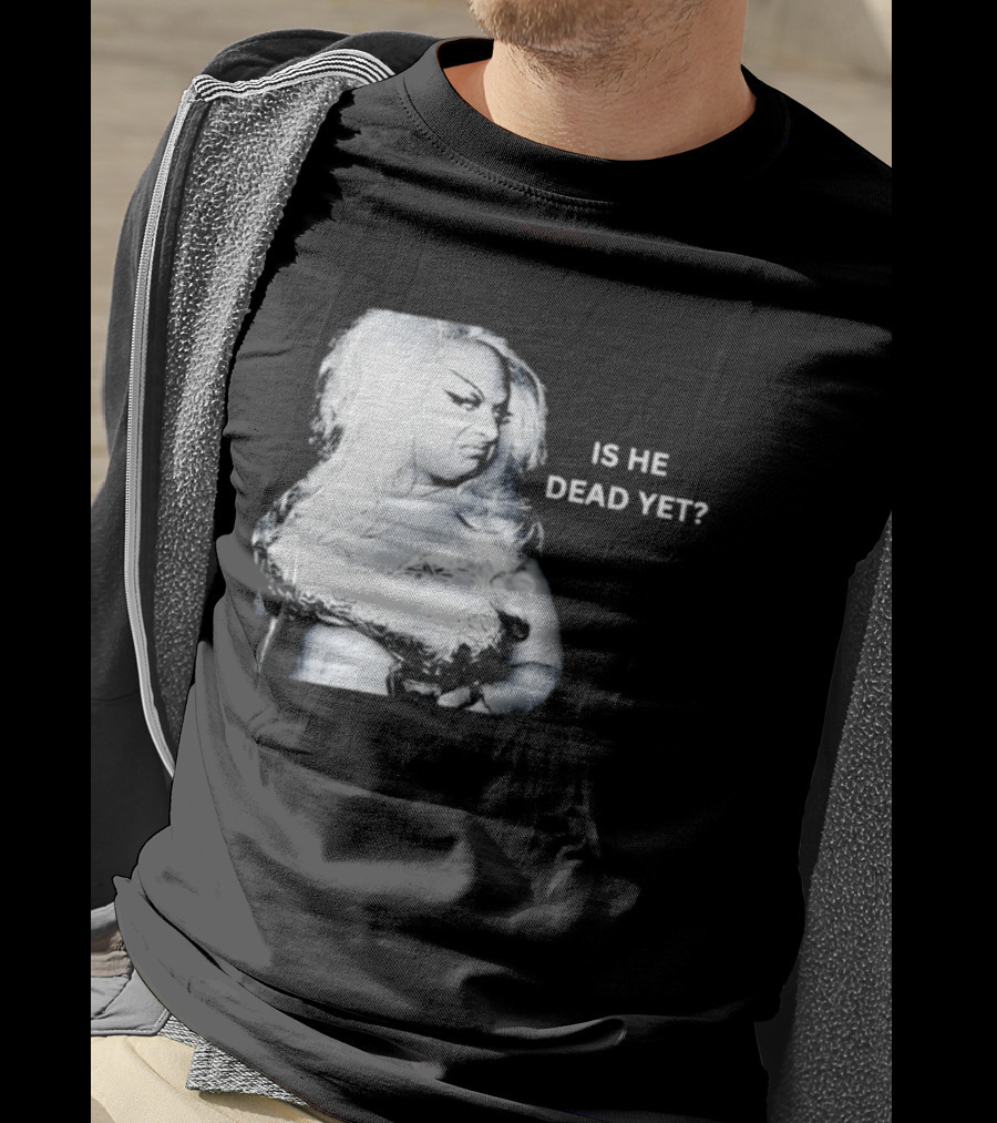 Is He Dead Yet Subtle FDT Protest T-Shirt