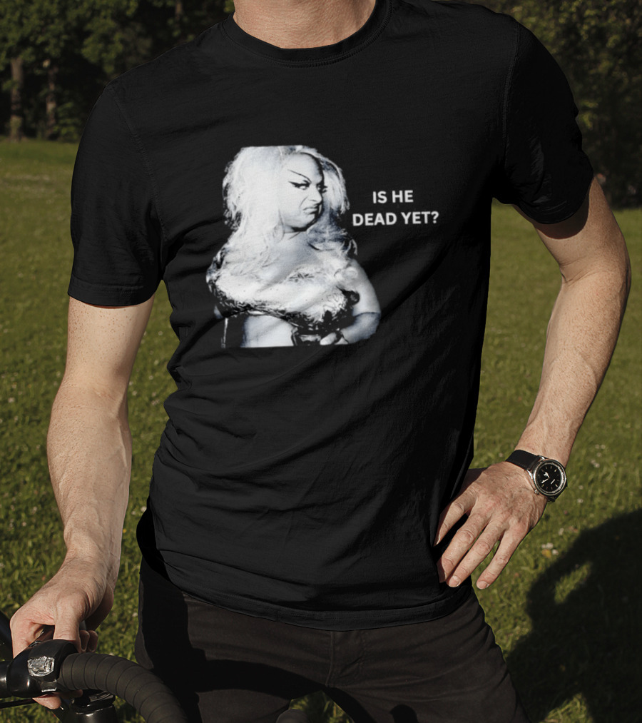 Is He Dead Yet Subtle FDT Protest T-Shirt