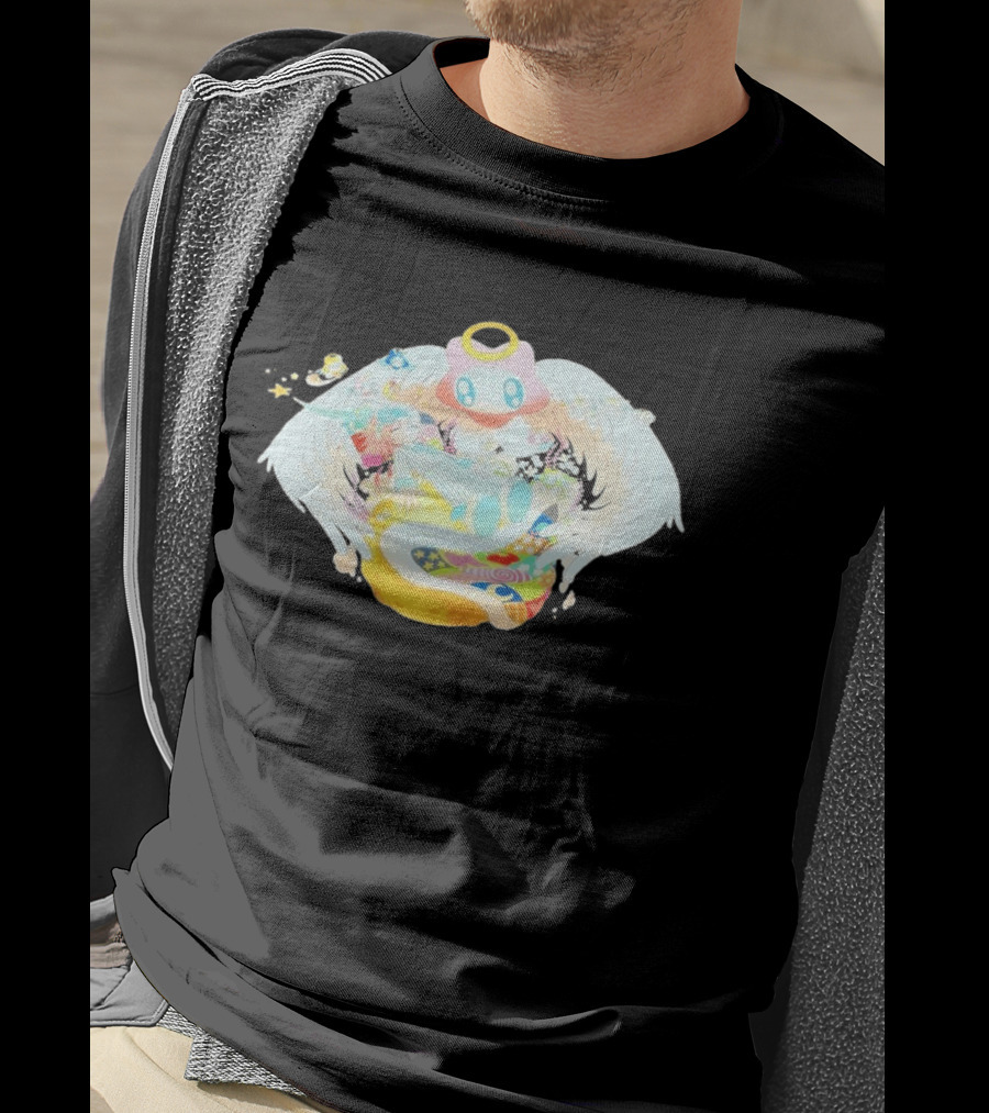 Rinihimme Guardian Angel Peaceful Cloud Dreams Fantasy T-Shirt