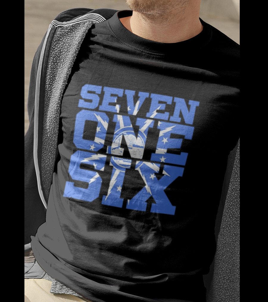 Seven One Six Buffalo Bills Stars And Charging Buffalo T-Shirt