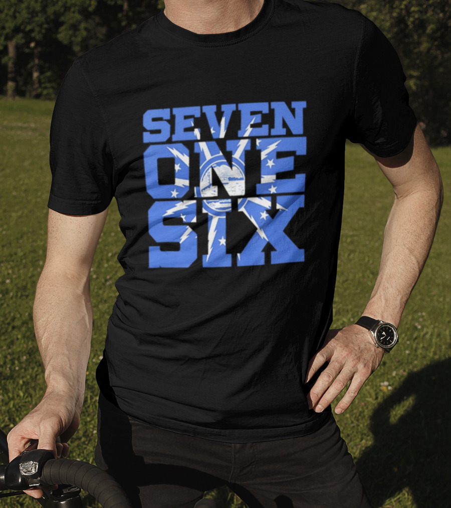 Seven One Six Buffalo Bills Stars And Charging Buffalo T-Shirt