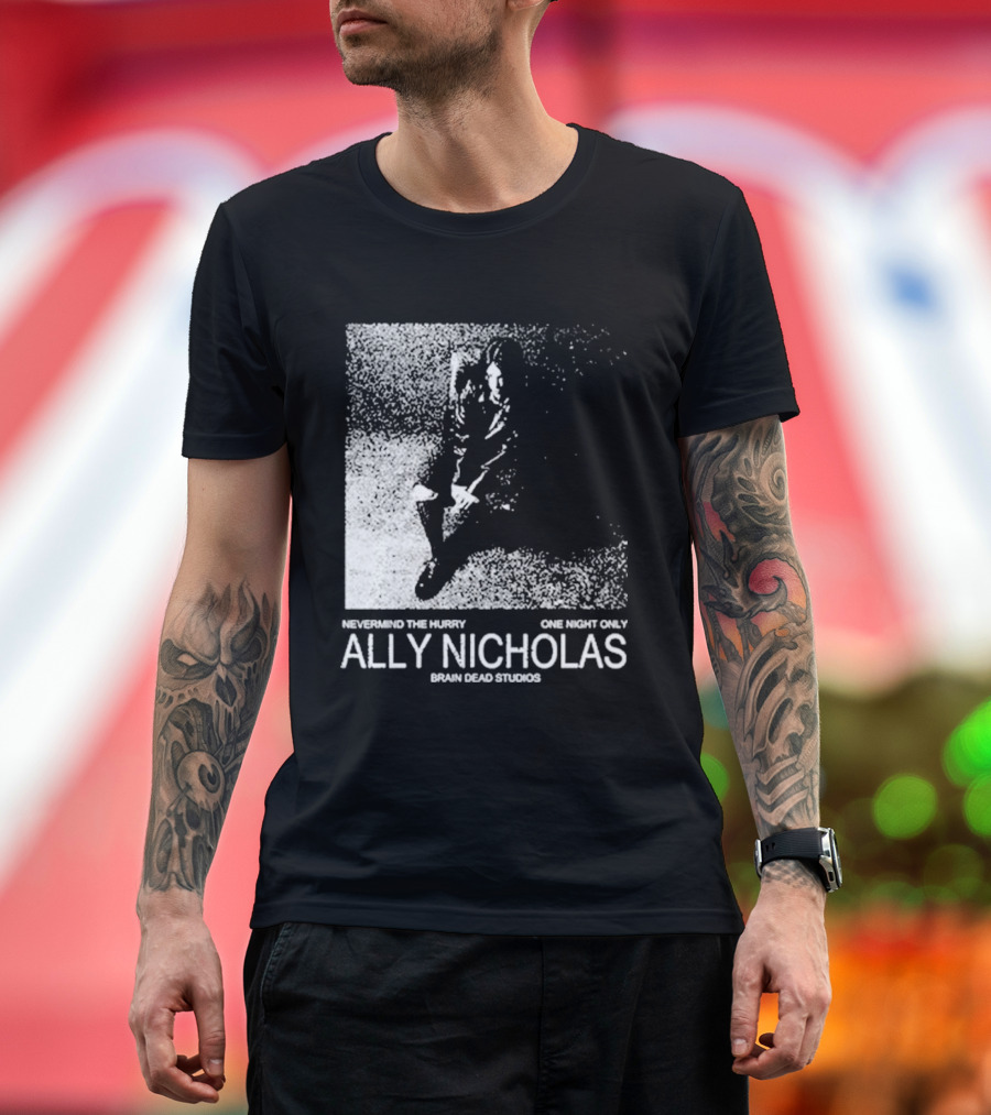 Ally Nicholas Slipknotshorty Unmasked The Expert Brown Group Records T-Shirt