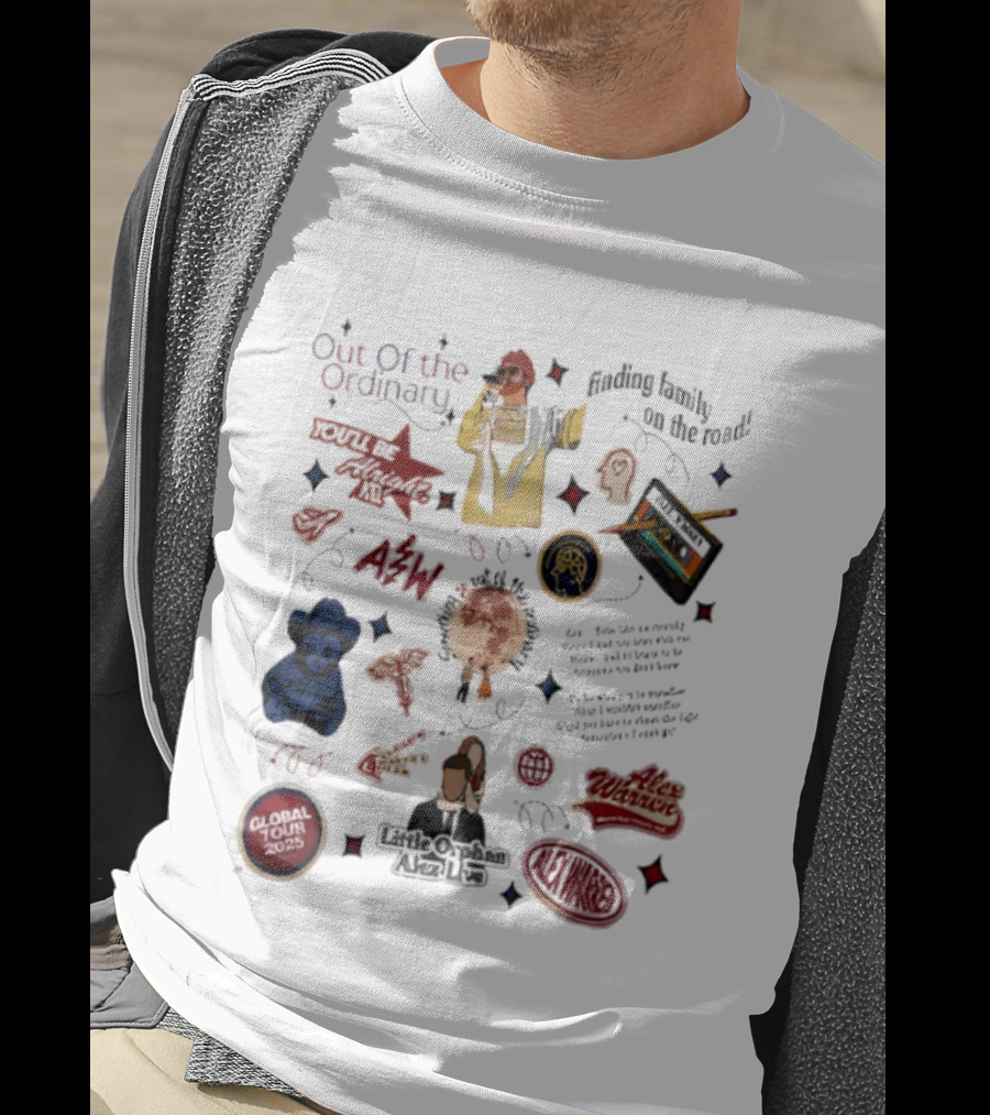 Out Of The Ordinary Finding Family On The Road Alex Warren Little Orphan T-Shirt