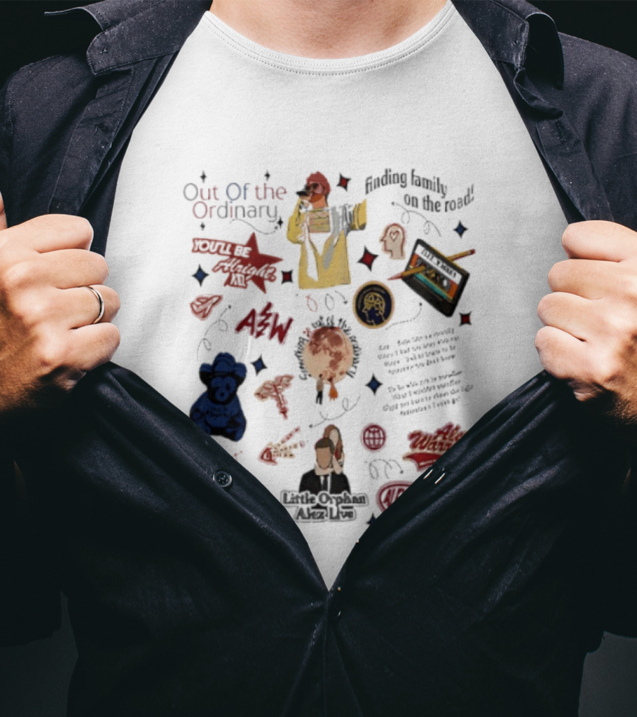 Out Of The Ordinary Finding Family On The Road Alex Warren Little Orphan T-Shirt