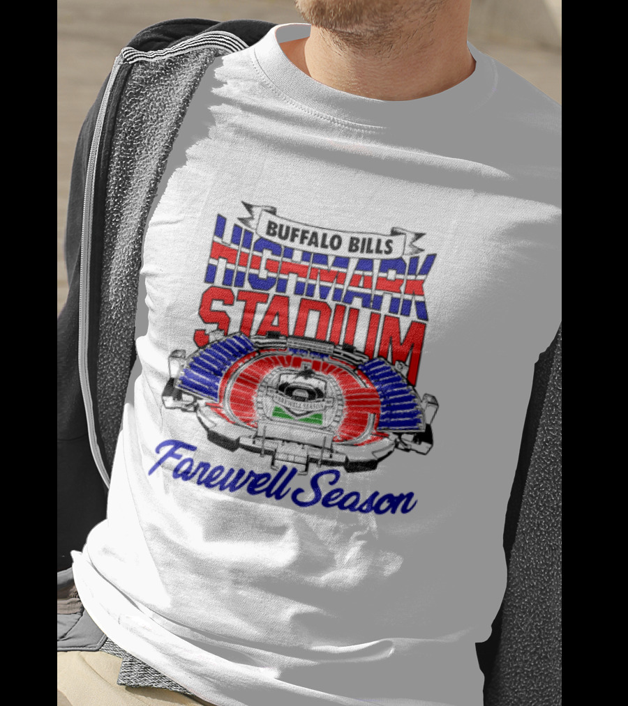 Buffalo Bills Highmark Stadium Farewell Season T-Shirt