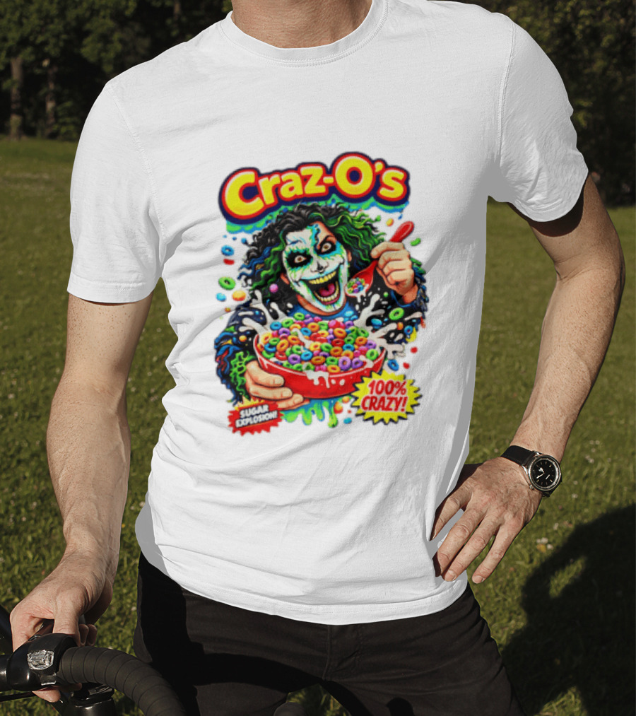 Craz O's Sugar Explosion 100% Crazy Cereal Crazo Charms T-Shirt