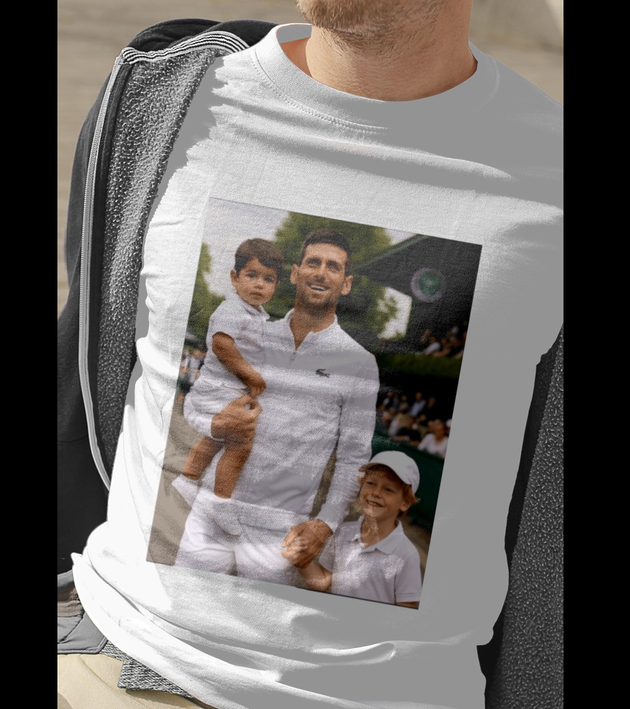 Djokovic Alcaraz And Jannik Kid Australian Open T-Shirt