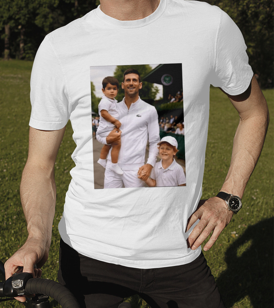 Djokovic Alcaraz And Jannik Kid Australian Open T-Shirt