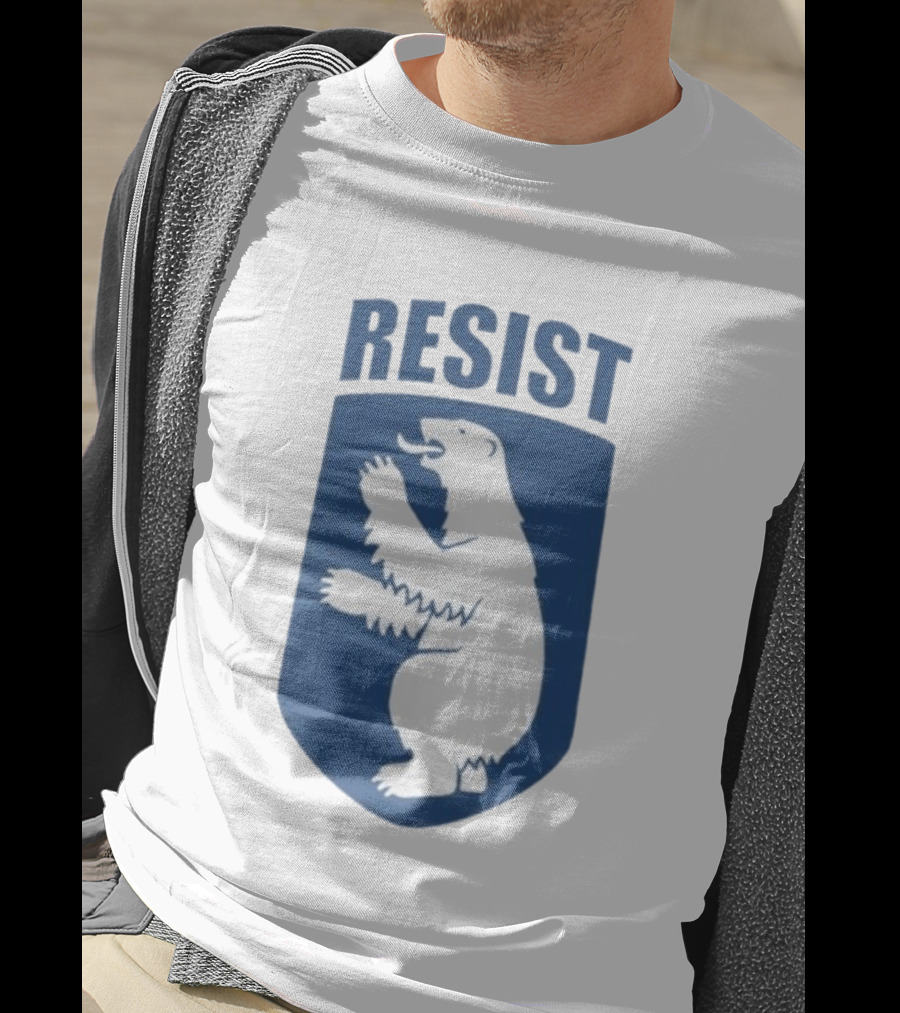 Resist Greenland Polar Bear Shield T-Shirt