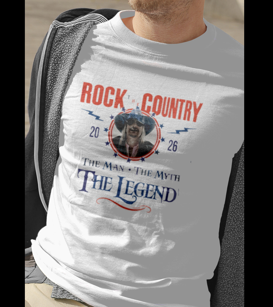 Kid Rock The Man The Myth The Legend Rock Country 2026 T-Shirt