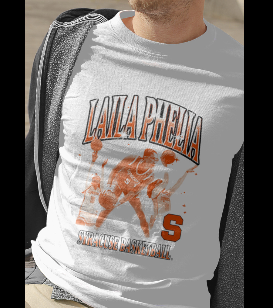 Laila Phelia Syracuse Basketball Orange S T-Shirt